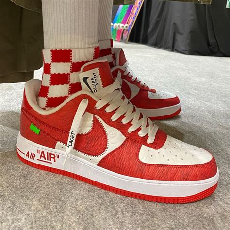 louis vuitton air force 1 launch